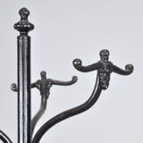 Iron Coatrack With Umbrella Stand, Circa 1920
