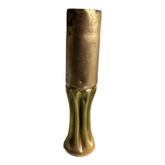 Shell casing vase