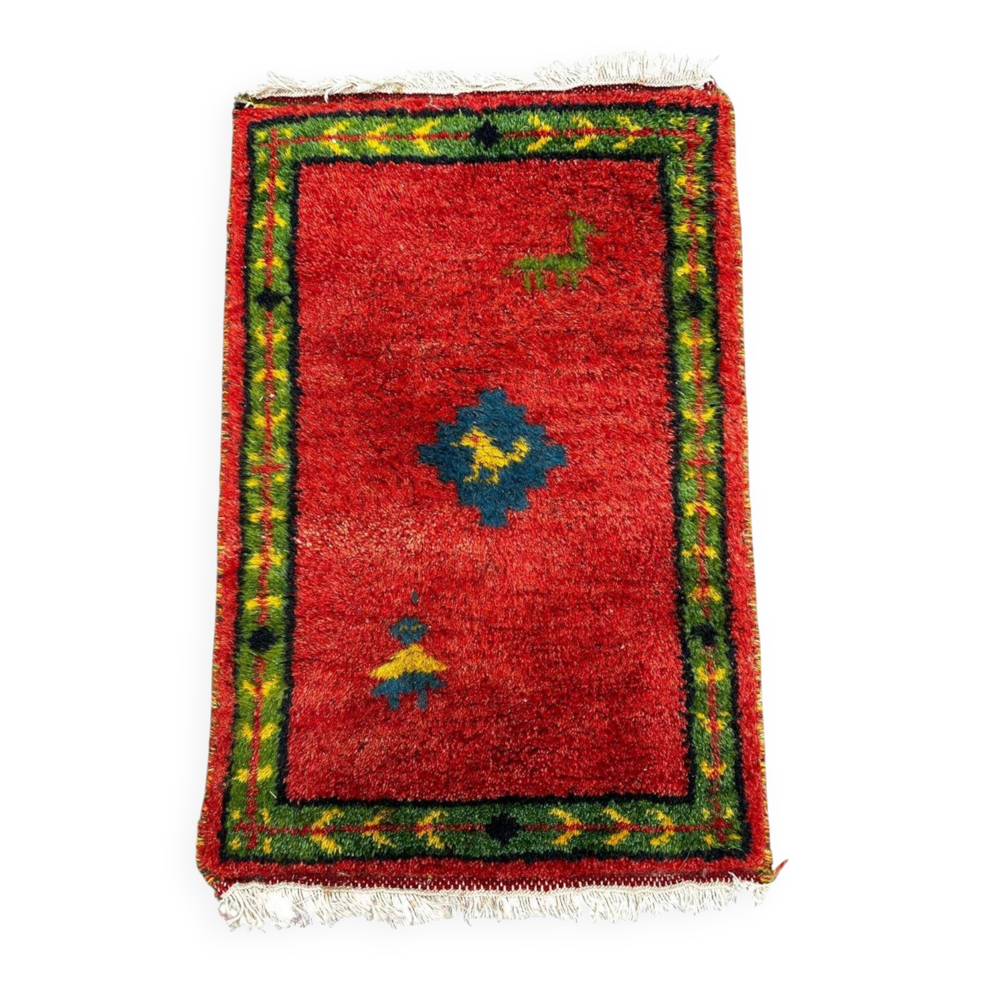 Handmade Moroccan rug 70cm x 40cm