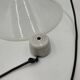 Pair of opaline pendant lights