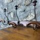 Portemanteau ancien 5 patères
