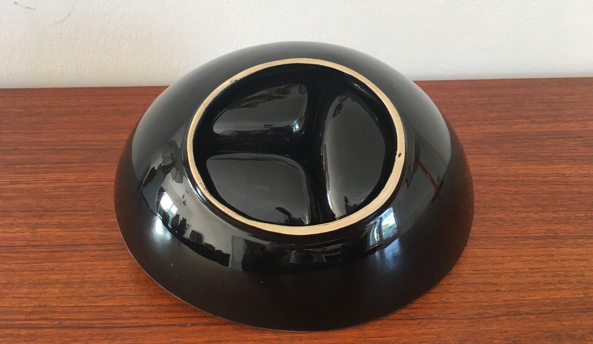 Vintage aperitif dish in ceramic 1950s