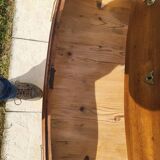 Walnut chest of drawers