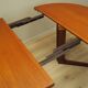 Round teak table, Danish design, 1970s, production: Denmark