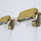 Pair of vintage Scandinavian wall lights 1970
