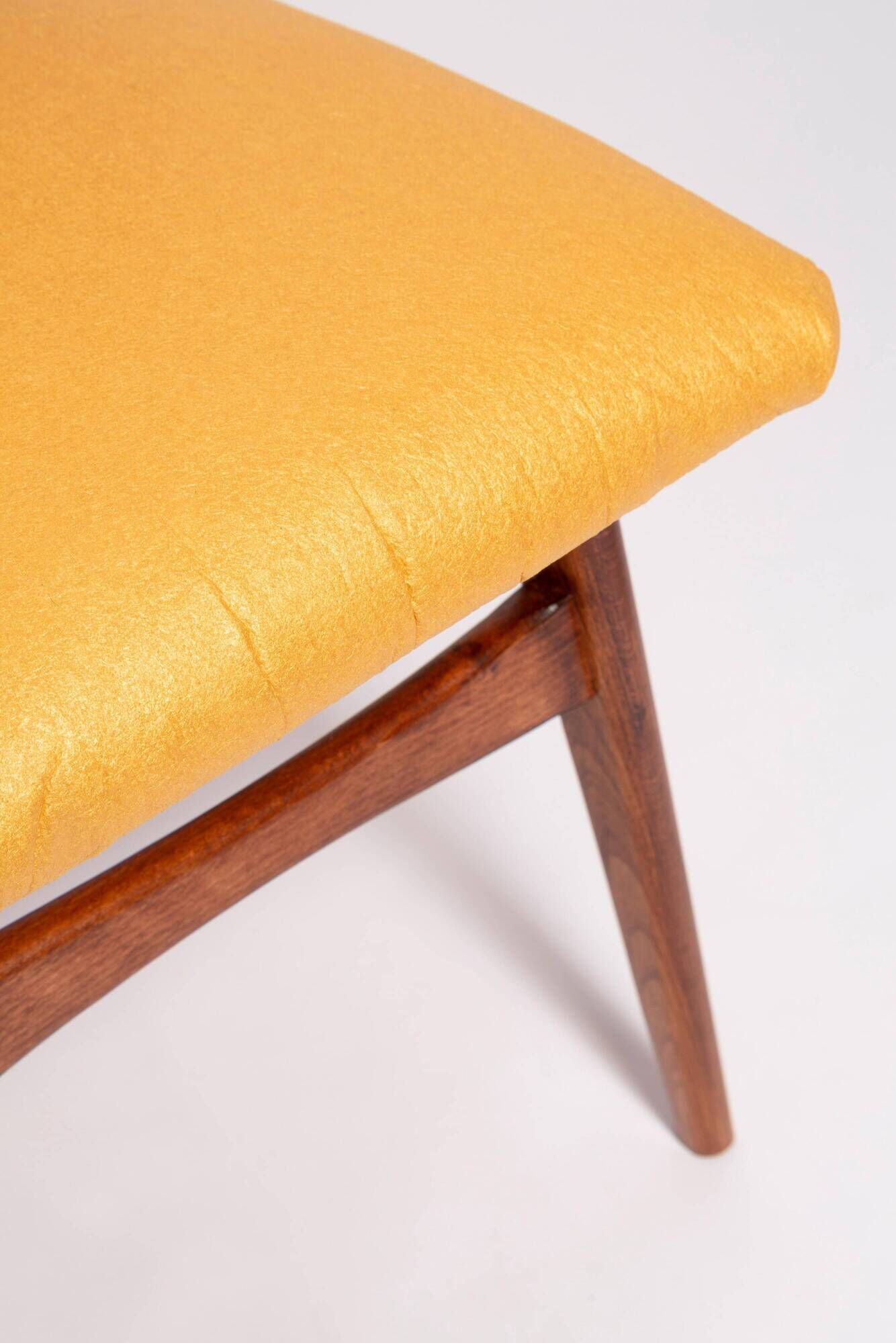 Mid-Century Butterfly Dining Chair, Vegan Pineapple Leather, Europe, 1960s