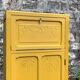 Parisian art deco buffet in yellow ochre