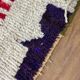 Handmade pure wool Moroccan rug 3x2 m