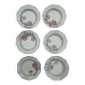 Saint Amand plates "Antibes"