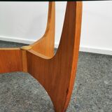 Table à café teak Veneer 1960