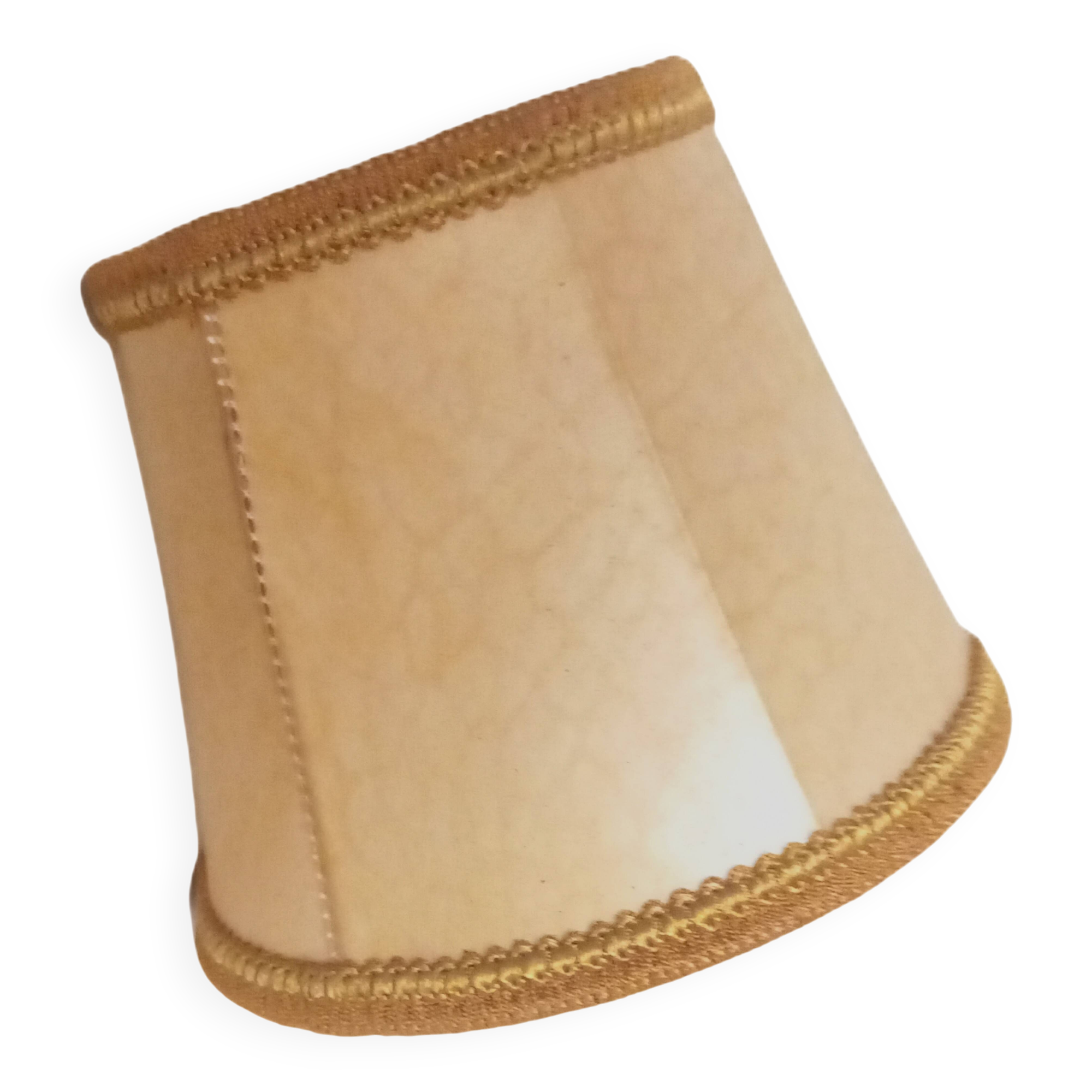 Antique lampshade in stretched parchment