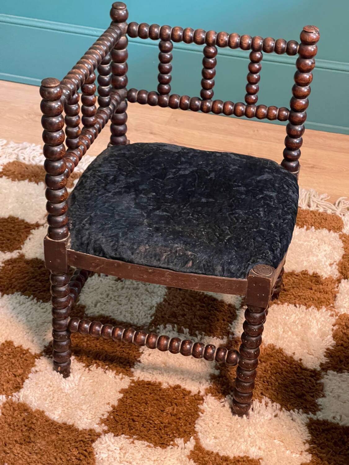 Small corner armchair