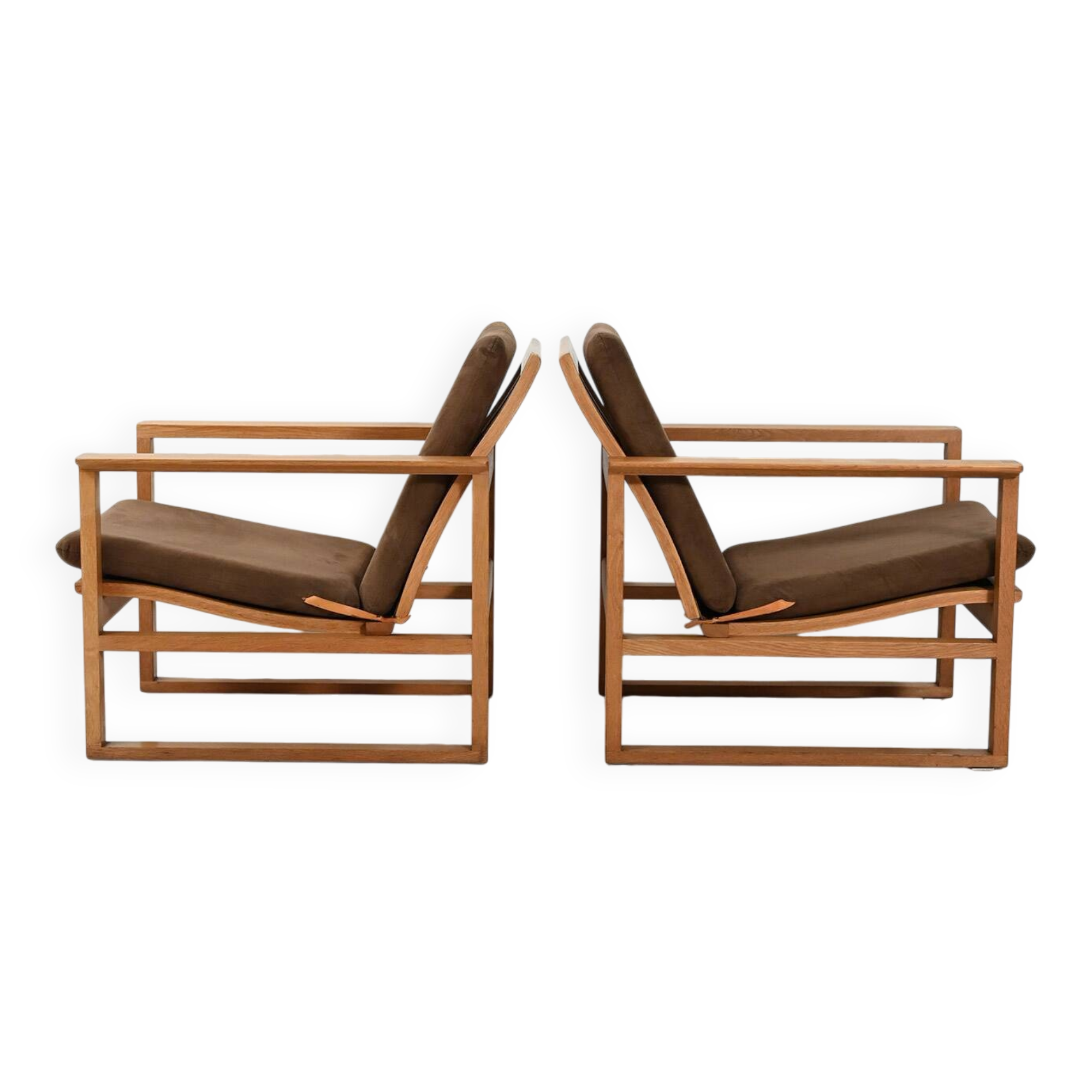 Pair of Børge Mogensen “Runner Chair” Lounge Chairs
