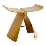VIntage Butterfly Stool in Plywood by Sori Yanagi Butterfly For Tendo Japan