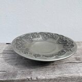 Signed metal salad bowl