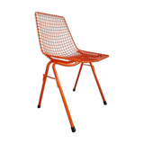 Chaise en acier par Henryk Sztaba pour PSS Spolem 1970s