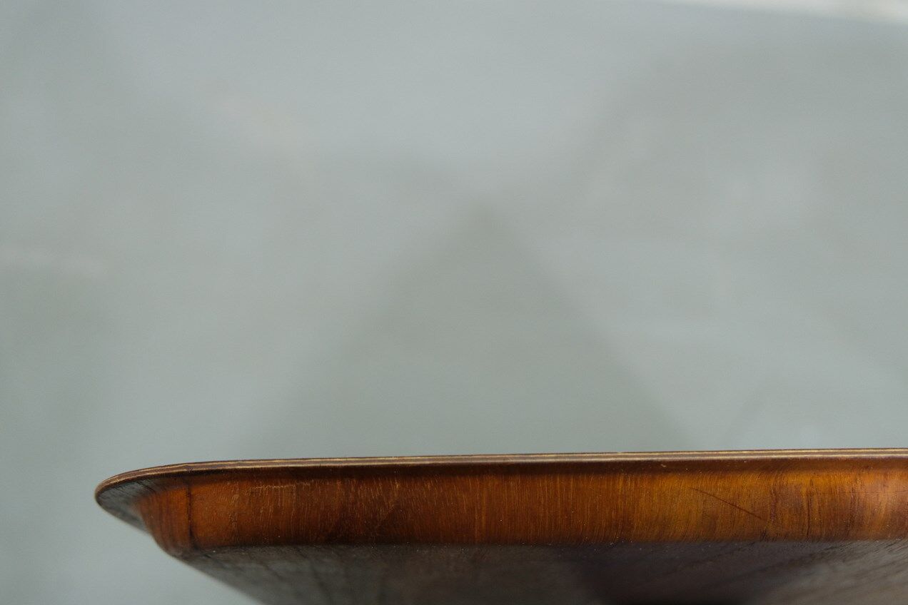 A set of 2 scandinavian teak trays from Silva from 1960s