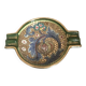 Ceramic and gold trinket dish
