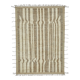 Hand-Knotted Turkish Contemporary 212 cm x 303 cm Beige Wool Carpet