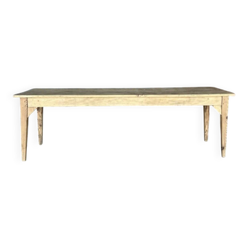 Console d'atelier bois brut