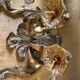 Paire d’appliques en bronze  doré  style LXV