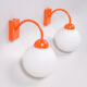 Wall lamps 70's