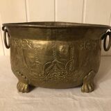 Brass planter