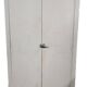 Armoire Parisienne Vintage Peinte En Blanc