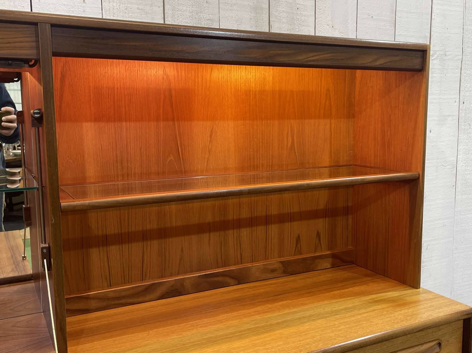 Enfilade bar GPLAN in teak from the 1970s.