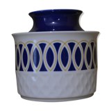 Sugar bowl Bavaria blue and white