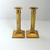 Brass candlesticks