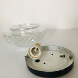 Round chiselled glass ceiling