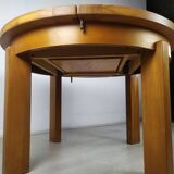 Renewed elm round table