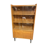 Vintage showcase sliding door year 50