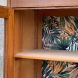 Armoire vitrée d’école primaire 1950