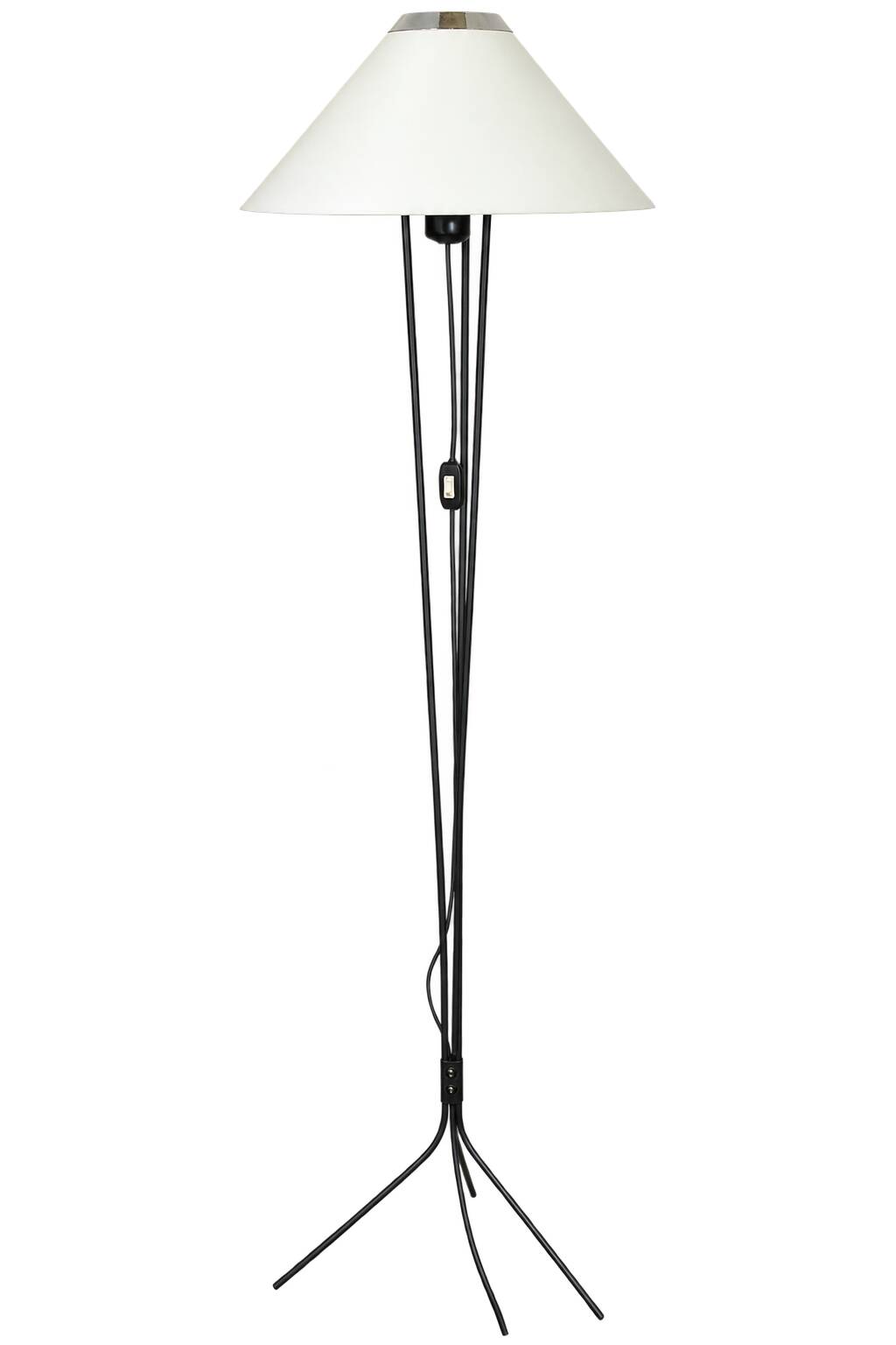 Vintage floor lamp, Poland, 1970s.