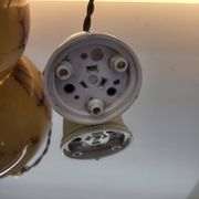 Art Deco lamp in opaline glaze Verreries de Scailmont Henri Heemskerk Belgium
