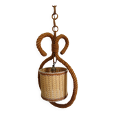 Suspension en corde Audoux Minet, France, 1950