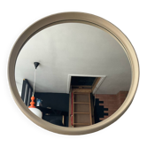 Scandinavian round mirror from the 60s-70s