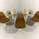 Chaises Charles & Ray Eames La Fonda Herman Miller années 1960