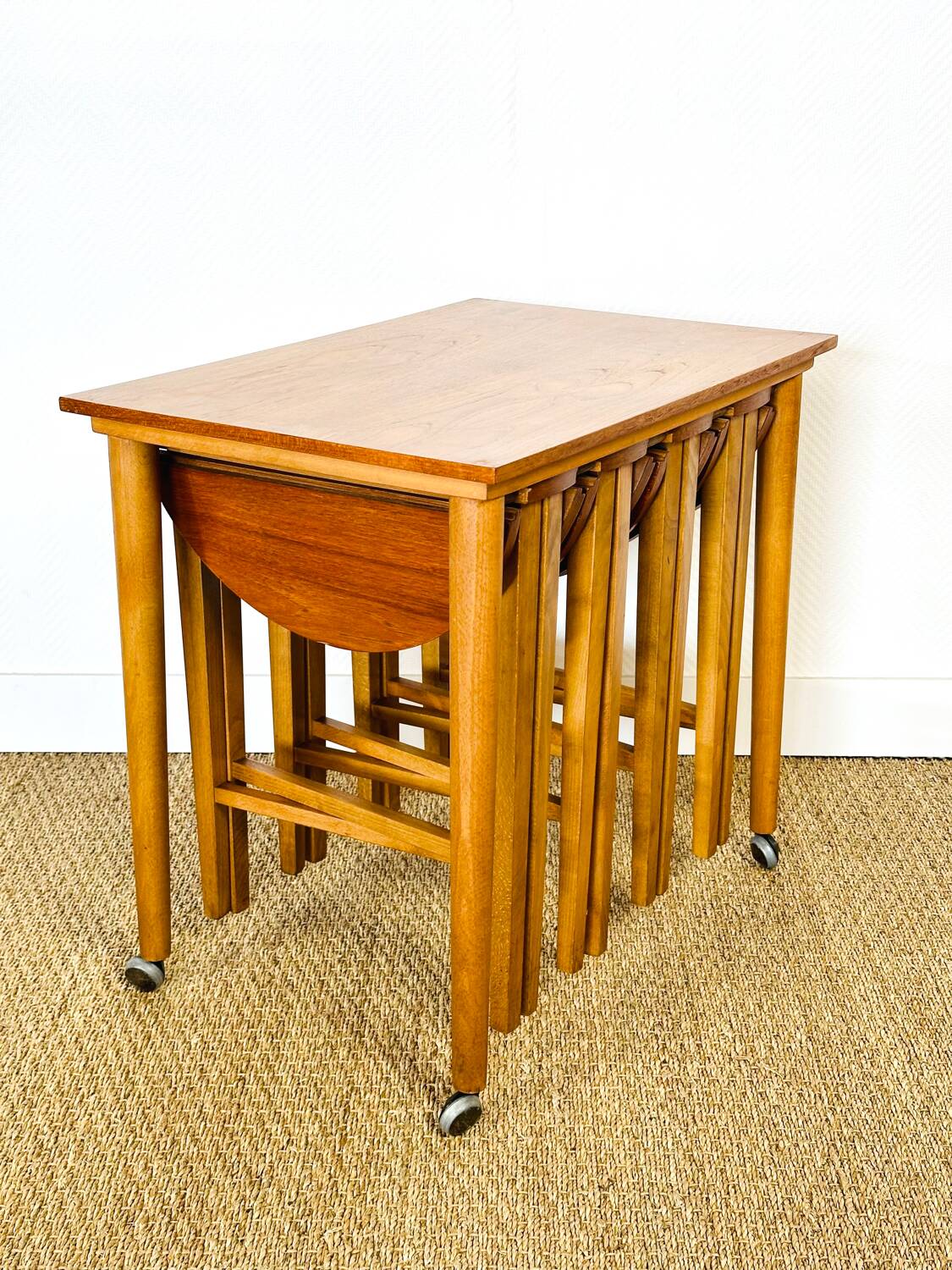 Table basse scandinave vintage 1960