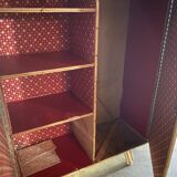 Vintage wooden wardrobe in the style of Adrien Audoux & Frida Minet