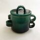 Large covered pot L. Giraud Vallauris mid-century