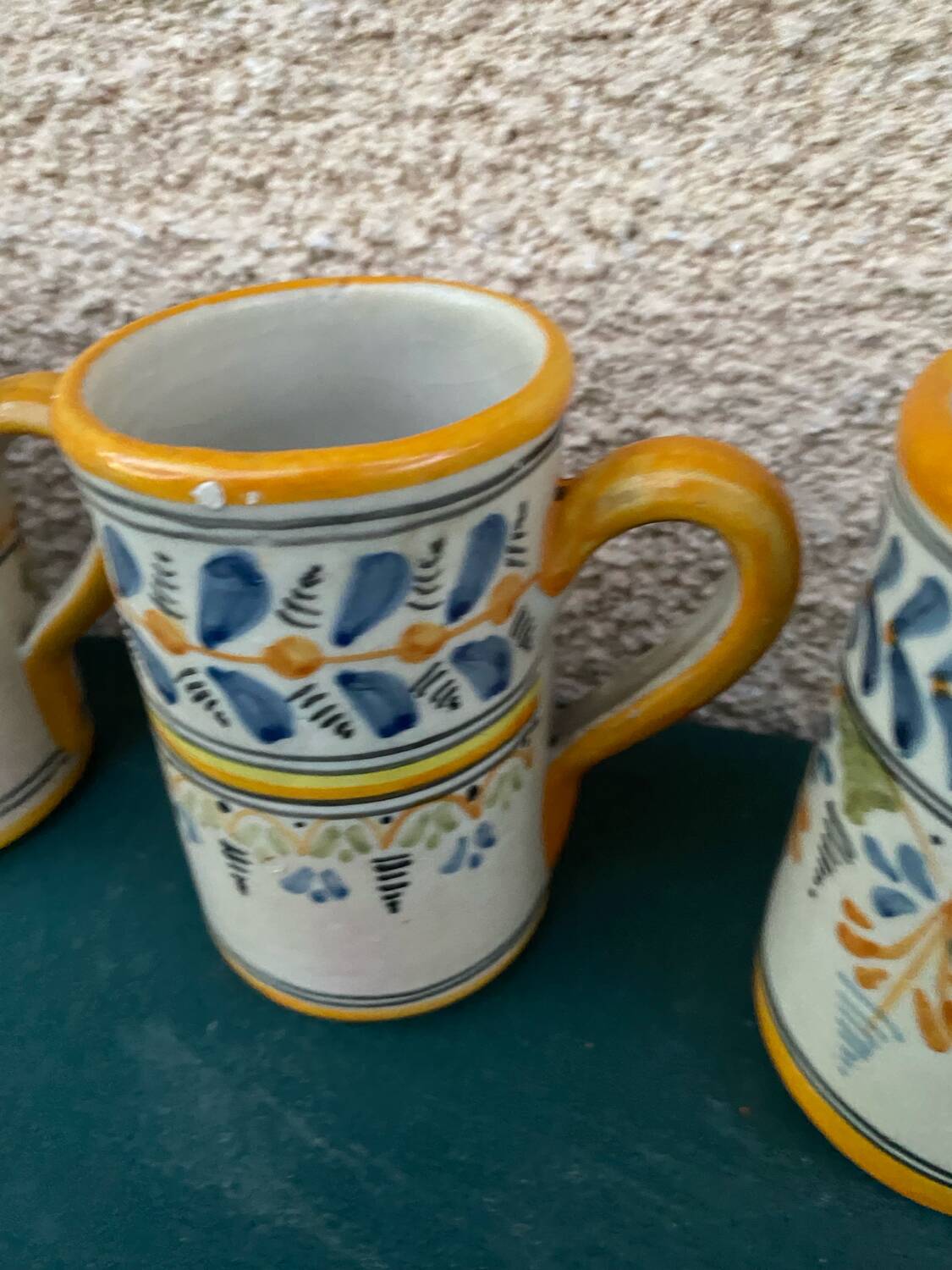 Lots of artisanal mugs