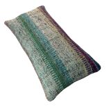 Vintage turkish kilim cushion cover , 30 x 60 cm