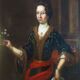 Ancien tableau portrait de noble dame école européenne