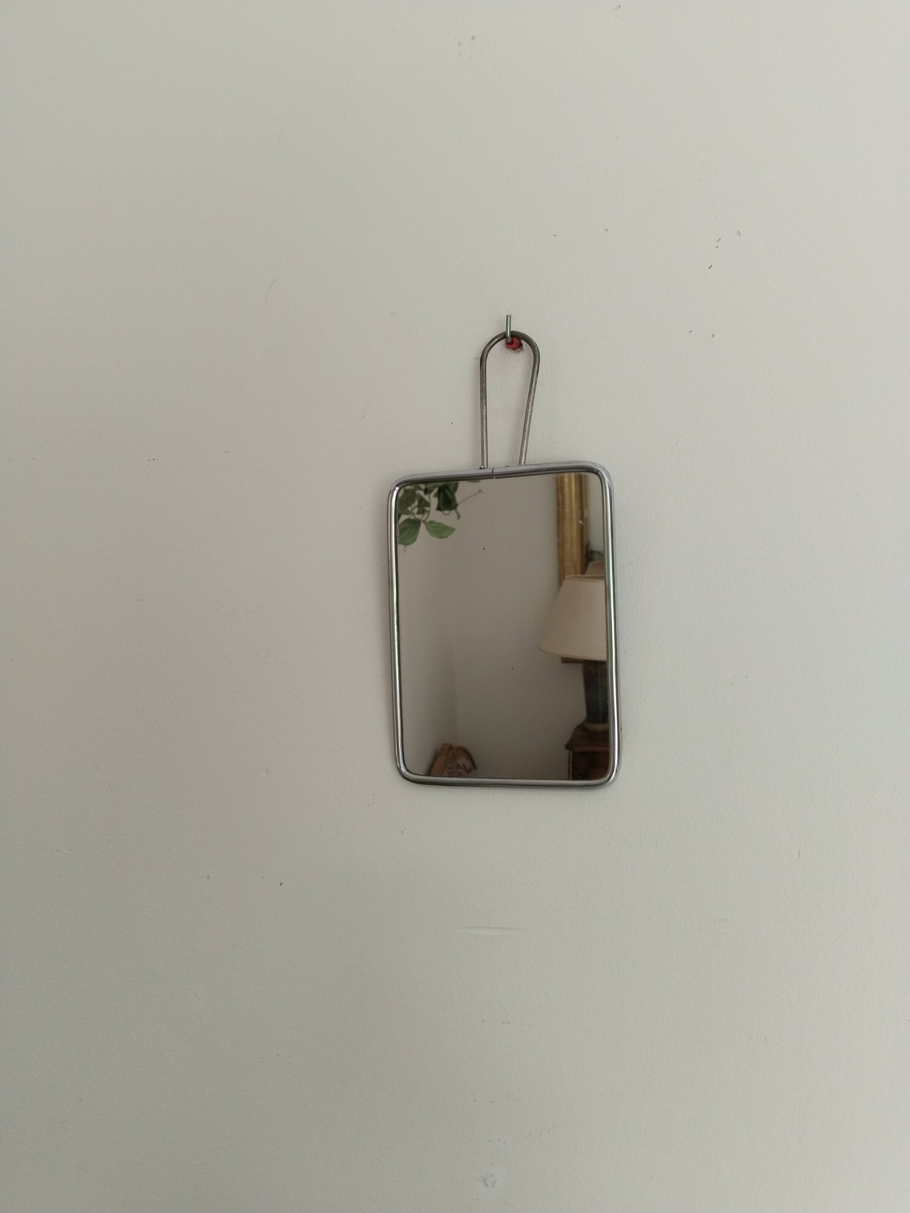 Barber mirror to stand 14 cm x 19 cm