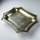 Antique silver plateau by Queen Victoria Sheffield, 1890s.