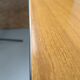 Bureau vintage formica et métal caisson deux tiroirs