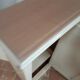 Small piece of antique white patinated wooden furniture.